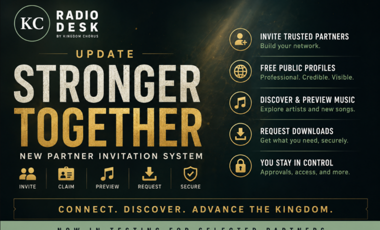 Radio Desk Begins Testing a New Partner Invitation System | What this means