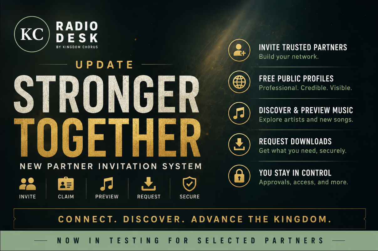 Radio Desk Begins Testing a New Partner Invitation System | What this means